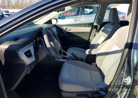 2016 Toyota Corolla L z USA, uszkodzony, nr VIN 2T1BURHE4GC721441